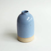 Cornflower Blue Bud Vase Stoneware