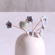 Ceramic Leaf for Ceramic Flower Stems