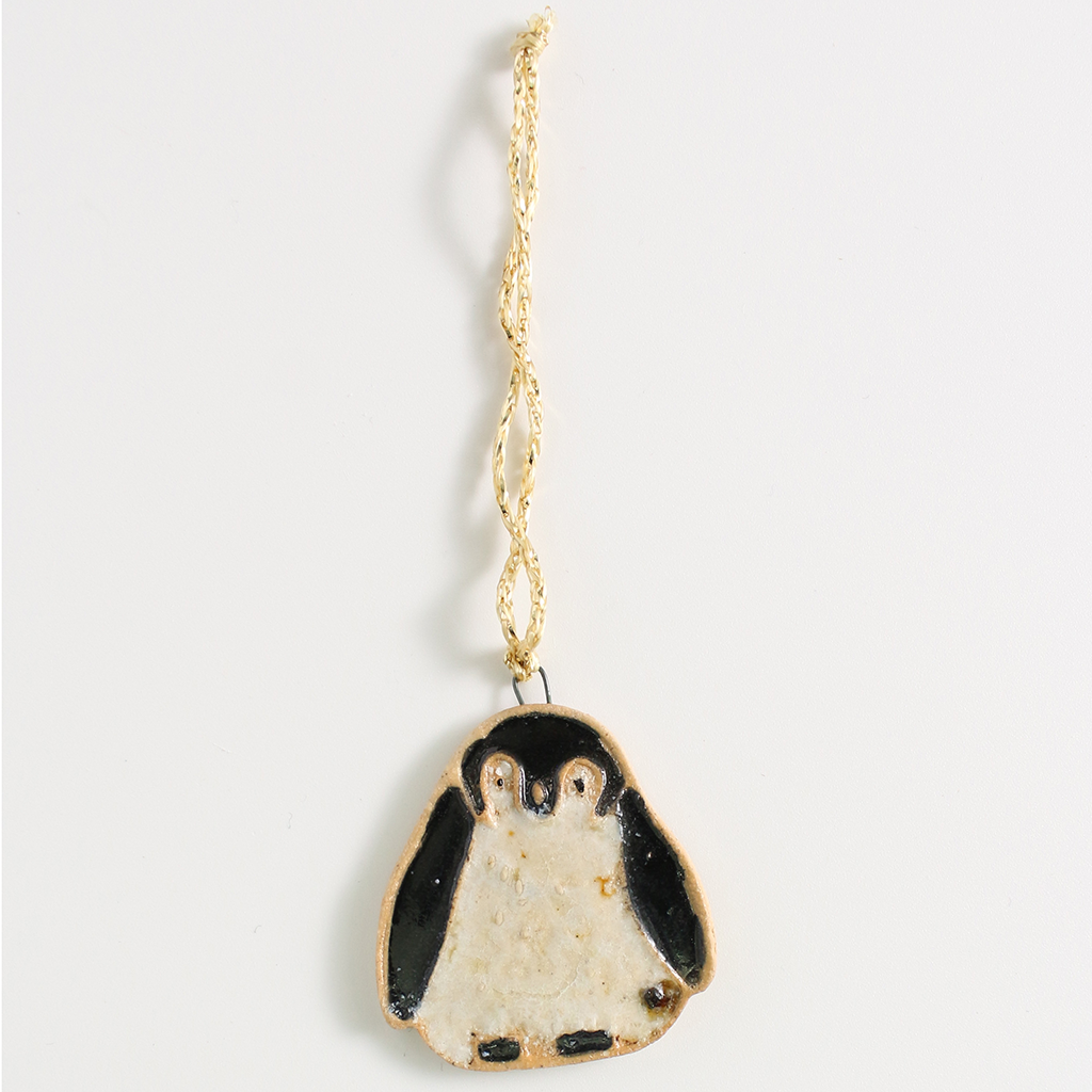 Penguin Handmade Ceramic Christmas Decoration